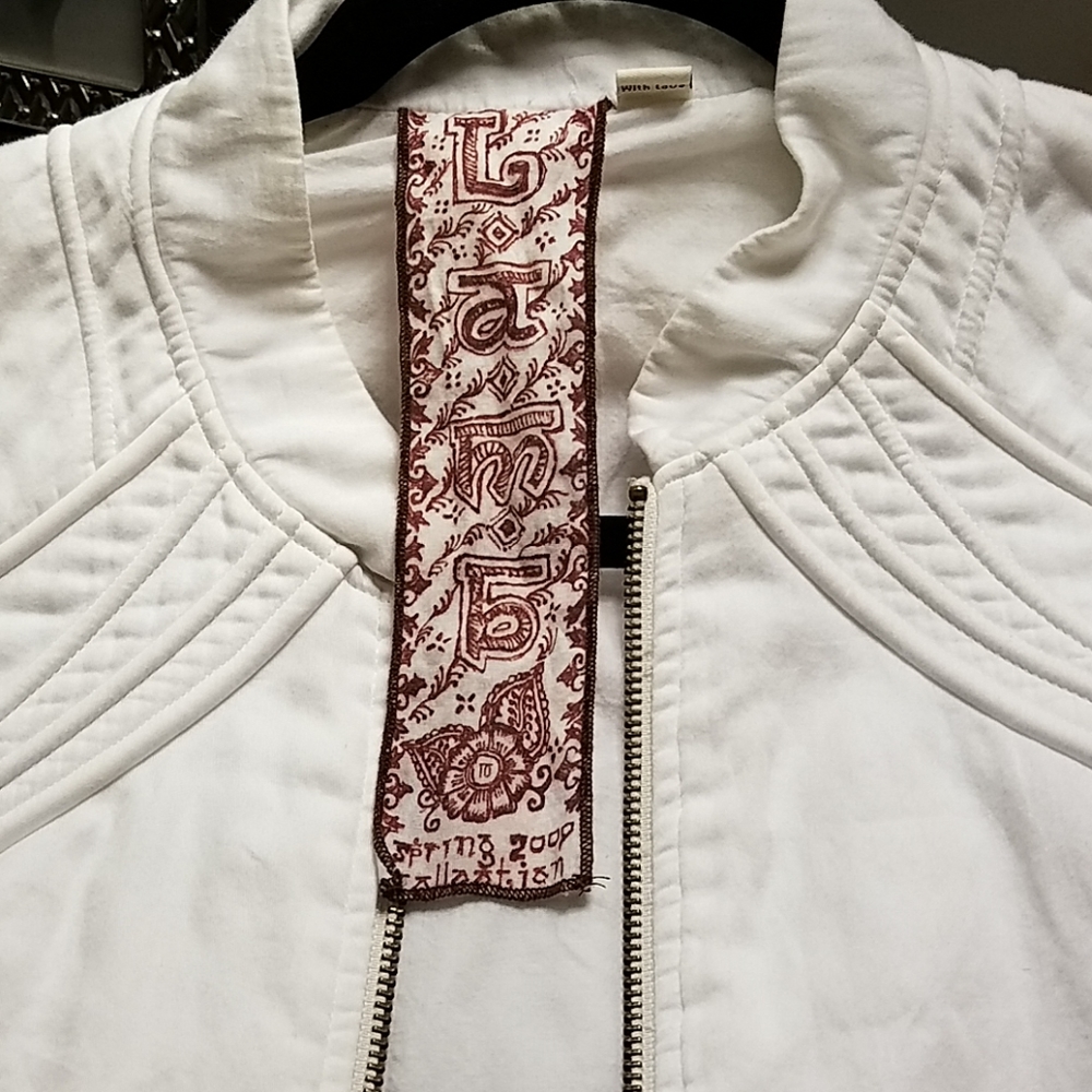 Awesome moto styled cotton jacket